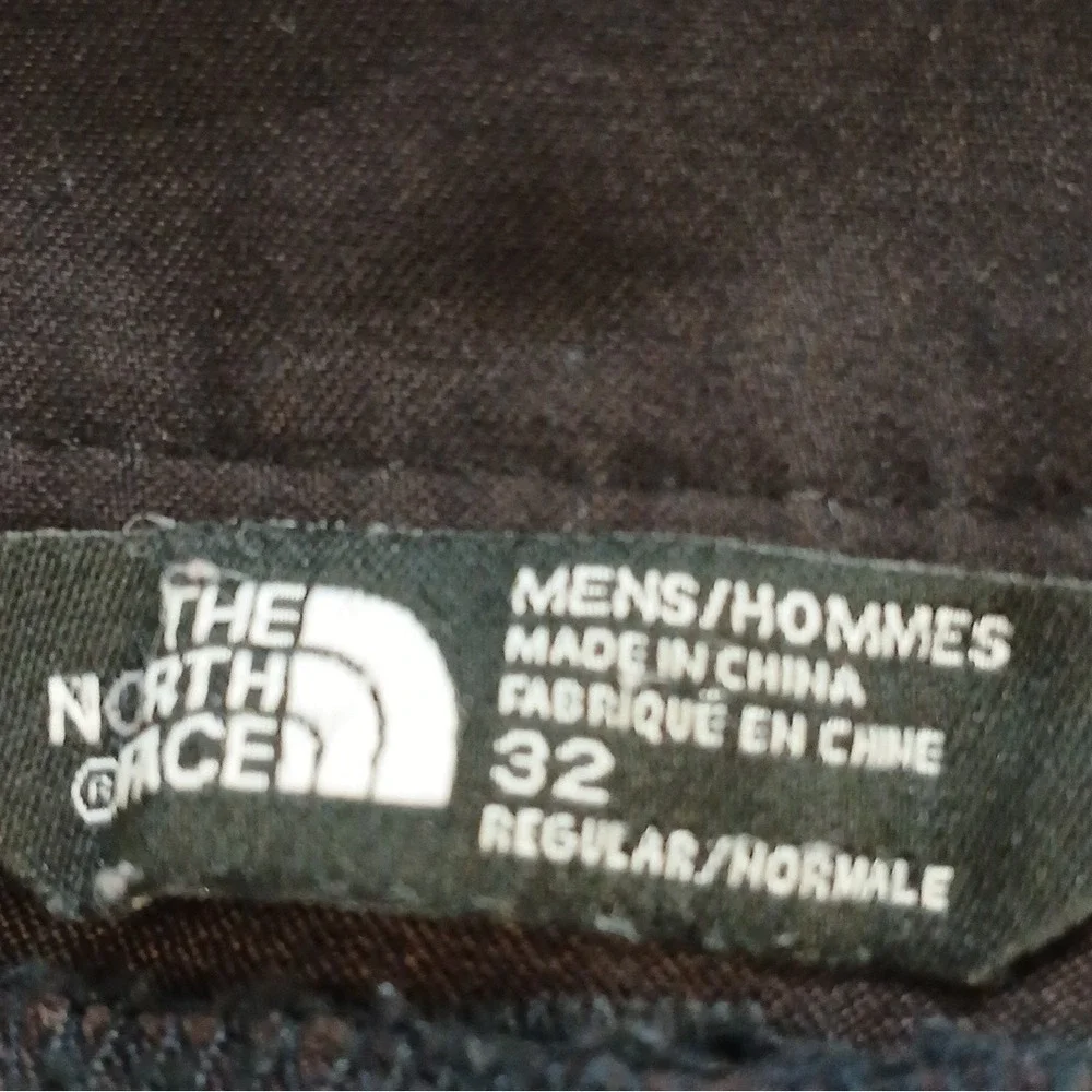 Lot of 2 The North Face Men's Nylon Hiking Shorts Size 32 Black Gray side zipper